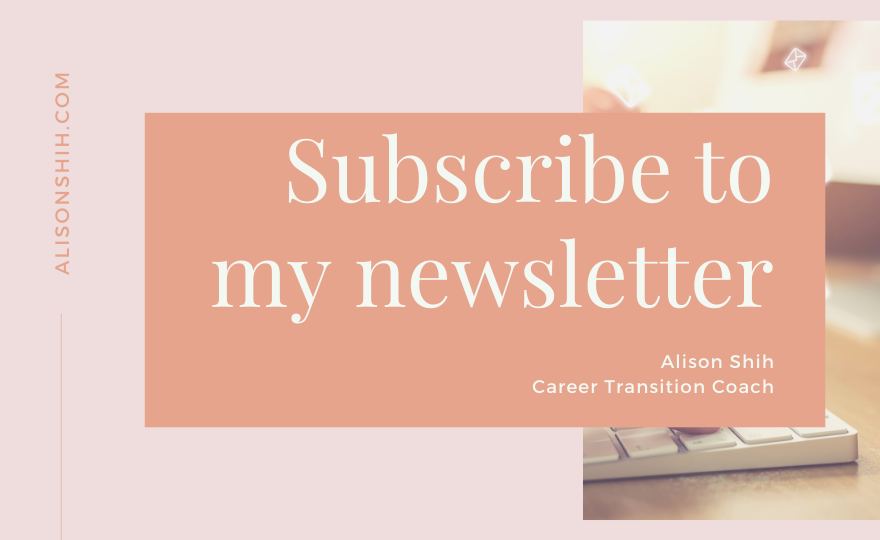 Career coach newsletter